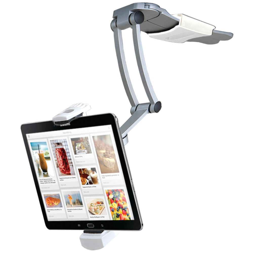 Cta Digital Ipad Air And Ipad Mini And Surface Pro 4 & 7"-12" Tablets 2-in-1 Kitchen Mount Stand