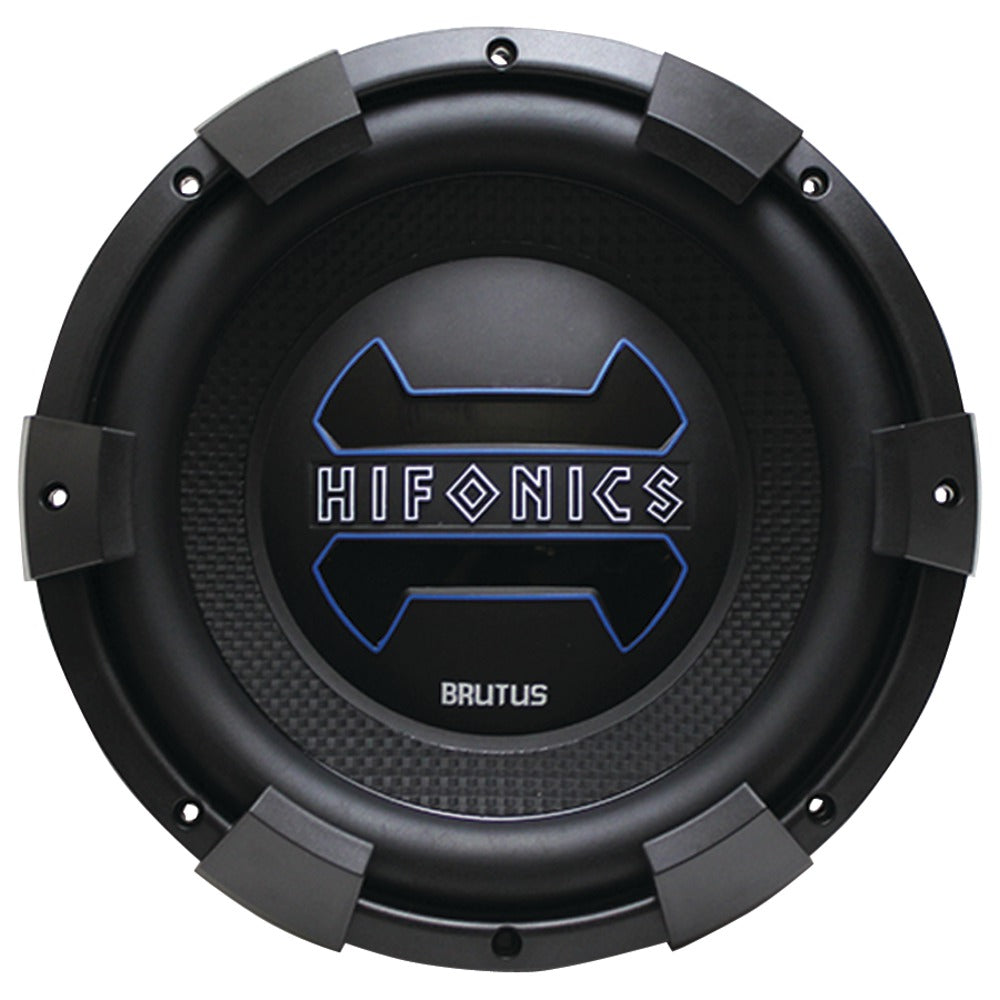 Hifonics Brutus Series 12" 900-watt Blue-illuminated Dvc Subwoofer