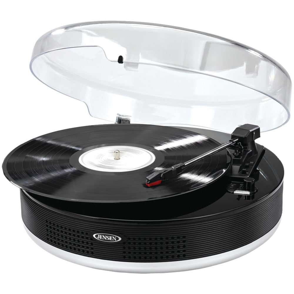 Jensen Bluetooth 3-speed Stereo Turntable With Metal Tone Arm