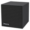Ihome Rubberized Bluetooth Mini Speaker Cube With Rechargeable Battery