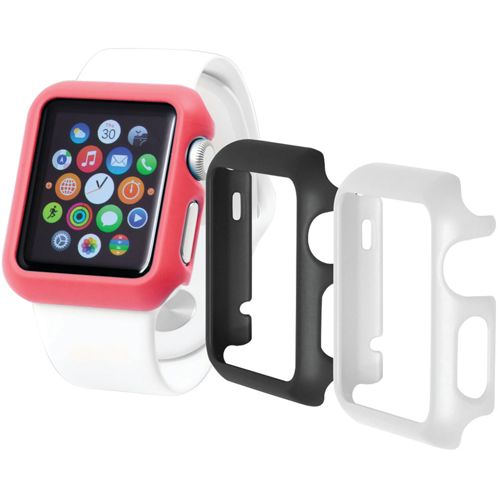Trident Case Odyssey Guard For Apple Watch 3 Pk (38mm Black And White And Pink)