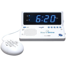 Sonic Alert Rise 'n Shine Alarm Clock With Super Shaker
