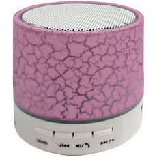 Sylvania Bluetooth Lighted Portable Speaker (pink)