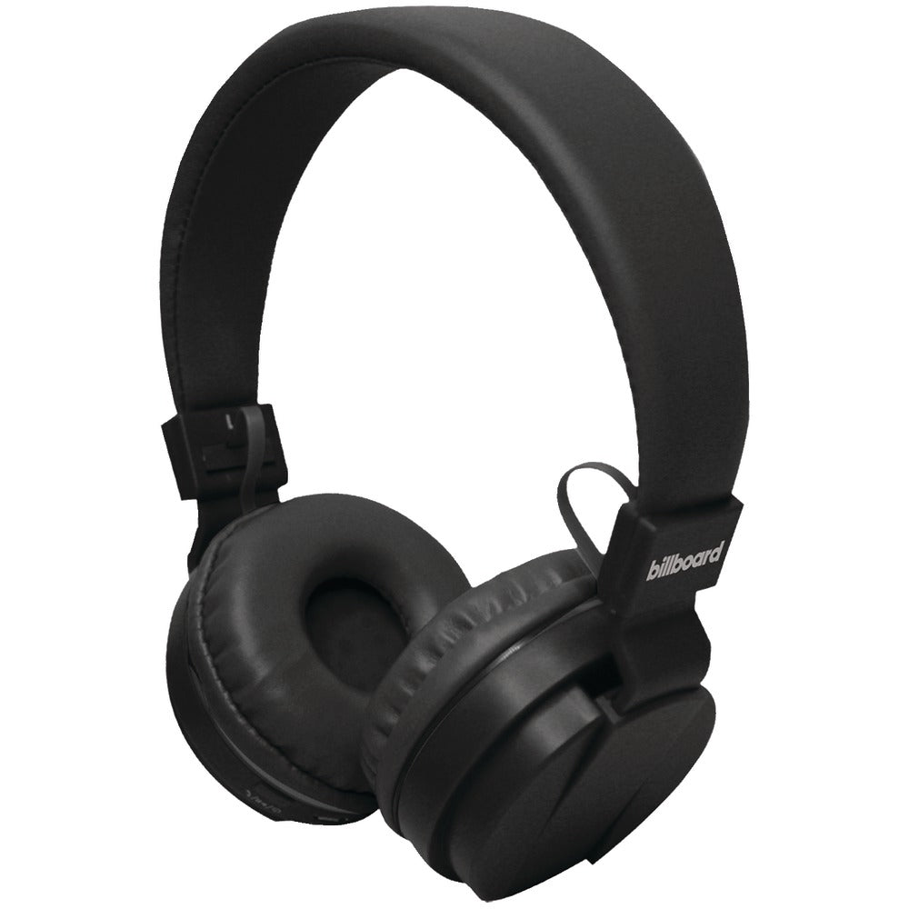 Billboard Large On-ear Bluetooth Headphones (black)