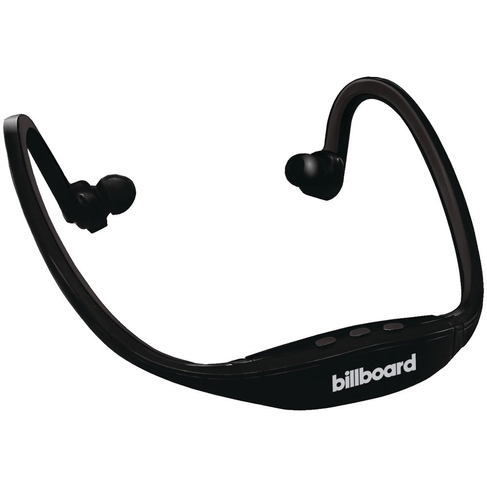 Billboard Bluetooth Neckband Stereo Headset With Microphone