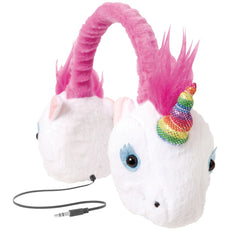 Retrak Retractable Animalz Headphones (unicorn)