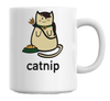 Catnip Cat Hunger Games Parody Mug