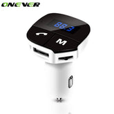 2017 New Arrival Universal Auto Vehicle Electronics Mini Car Audio Player Bluetooth FM Transmitter Wireless FM Modulator Car Kit