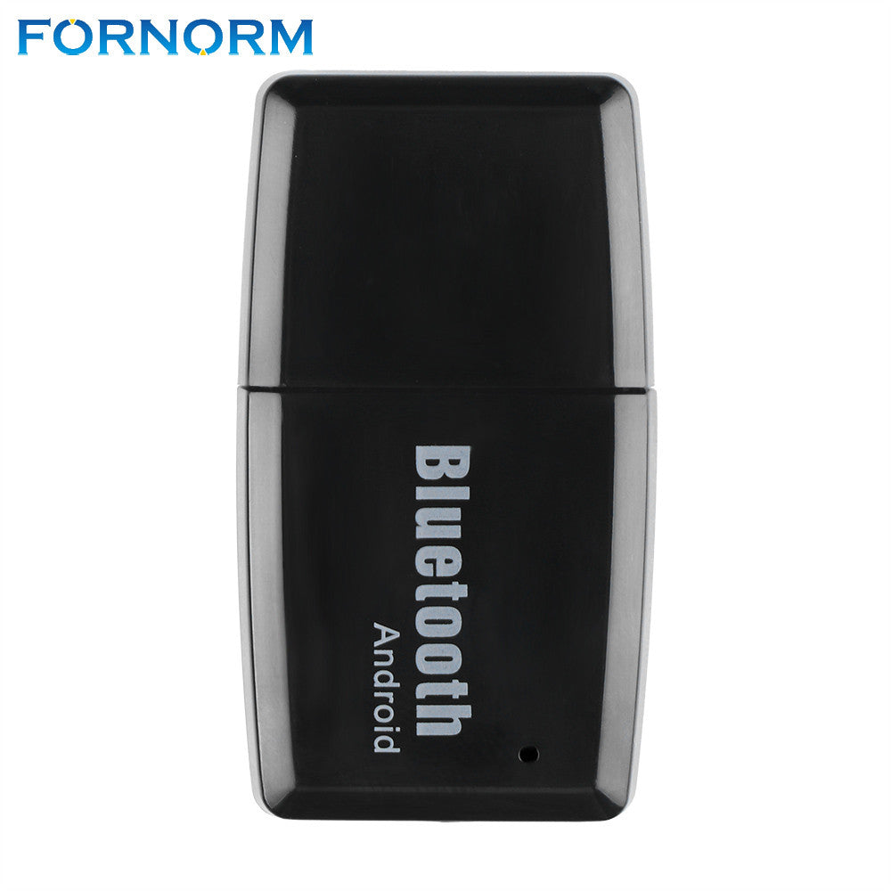 FORNORM USB Powered Car Kit Bluetooth 4.1 Receiver 3.5mm Music Audio Receiver Adapter for Speaker Car Stereo Headphone