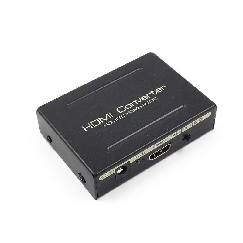 HDMI To HDMI + AUDIO + SPDIF + R/L Audio Extractor Converter