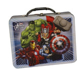 Avengers White Tin Lunch Box