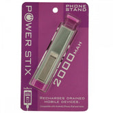 Pink Power Stix Power Bank With Pull-out Phone Stand