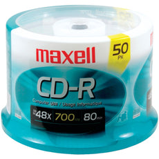 Maxell 700mb 80-minute Cd-rs (50-ct Spindle)