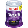 Maxell 4.7gb 120-minute Dvd+rs (100-ct Spindle)