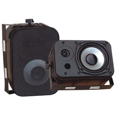 Pyle Pro 5.25&#34; Indoor And Outdoor Waterproof Speakers (black)