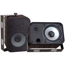 Pyle Pro 6.5&#039;&#039; Indoor And Outdoor Waterproof Speakers (black)