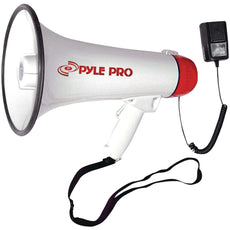 Pyle Pro Professional Megaphone And Bullhorn With Siren & Handheld Microphone