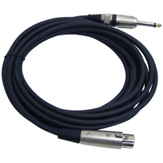 Pyle Pro Xlr Microphone Cable 15ft (1 And 4&#039;&#039; Male To Xlr Female)