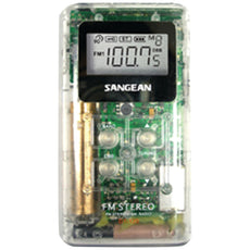 Sangean Pocket Am And Fm Digital Radios (clear)
