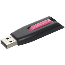 Verbatim 16gb Superspeed Usb 3.0 Store &#039;n&#039; Go V3 Usb Drive (hot Pink)