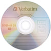 Verbatim 8.5gb 8x Branded Azo Dvd+r Dls 5 Pk With Slim Cases