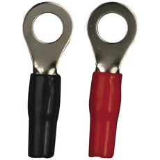 Install Bay Nickel Ring Terminals 50 Pk (8 Gauge)