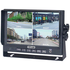 Crimestopper 7&#34; Color Lcd Monitor With Built-in Quad View
