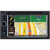 Planet Audio 6.2&#34; Double-din In-dash Navigation Touchscreen Dvd Receiver With Bluetooth