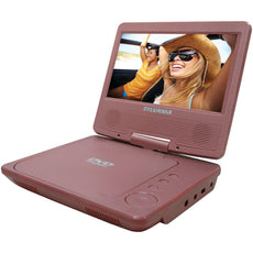 Sylvania 7&#34; Portable Dvd Players (pink)