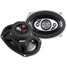 Boss Audio Phantom Series Speakers With Electroplate-injection Cones (6&#34; X 9&#34;)