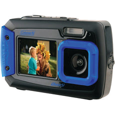 Coleman 20.0-megapixel Duo2 Dual-screen Waterproof Digital Camera (blue)
