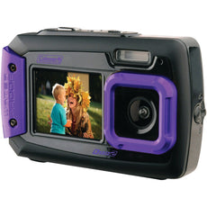 Coleman 20.0-megapixel Duo2 Dual-screen Waterproof Digital Camera (purple)