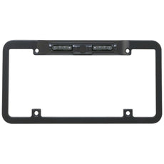 Boyo Night Vision Zinc Metal License Plate Camera With Built-in Ir 140deg -wide Viewing Angle & Reverse And Nonreverse Switch (black)