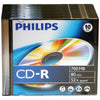 Philips 700mb 80-minute 52x Cd-rs With Slim Jewel Cases 10 Pk