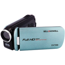 Bell+howell 16.0-megapixel Slice Ii Dv7hd Ultraslim 1080p Hd Camcorder (blue)