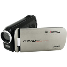 Bell+howell 16.0-megapixel Slice Ii Dv7hd Ultraslim 1080p Hd Camcorder (gray)