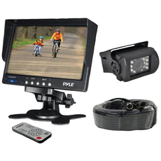 Pyle Pro 7&#34; Weatherproof Backup Camera System With Ir Night Vision Camera