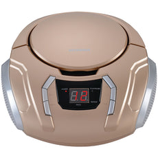 Sylvania Portable Cd Players With Am And Fm Radio (champagne)
