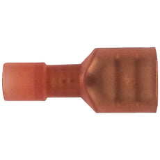 American Terminal Nylon .25&#34; Fully Insulated Quick-disconnect Terminals 100 Pk (22-18 Gauge Female)