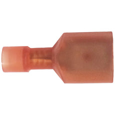 American Terminal Nylon .25&#34; Fully Insulated Quick-disconnect Terminals 100 Pk (22-18 Gauge Male)