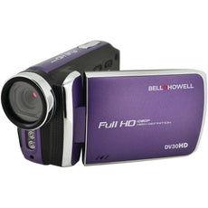 Bell+howell 20.0-megapixel 1080p Dv30hd Fun Flix Slim Camcorder (purple)