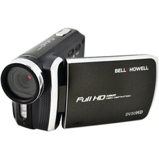 Bell+howell 20.0-megapixel 1080p Dv30hd Fun Flix Slim Camcorder (black)