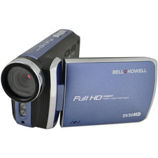 Bell+howell 20.0-megapixel 1080p Dv30hd Fun Flix Slim Camcorder (blue)