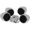 Boss Audio 1000-watt Chrome Motorcycle And All-terrain Speaker & Amp System (bluetooth Audio Streaming)
