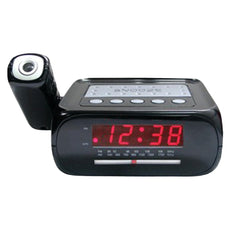 Supersonic Digital Projection Alarm Clock With Am And Fm Radio