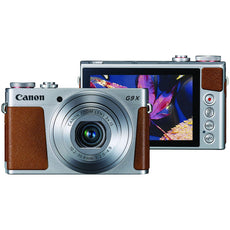 Canon 20.0-megapixel Powershot G9x Digital Camera (silver)