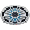 Mb Quart Nautic Series 6&#34; X 9&#34; 140-watt 2-way Coaxial Speaker System (led Illumination)