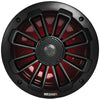 Mb Quart Nautic Series 6.5&#34; 120-watt 2-way Coaxial Speaker System With Matte Black Finish (with Led Illumination)