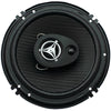 Power Acoustik Edge Series Coaxial Speakers (6.5&#34; 3 Way 400 Watts Max)