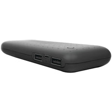 Iessentials 10000mah Power Bank With Ul Battery Pack (black)